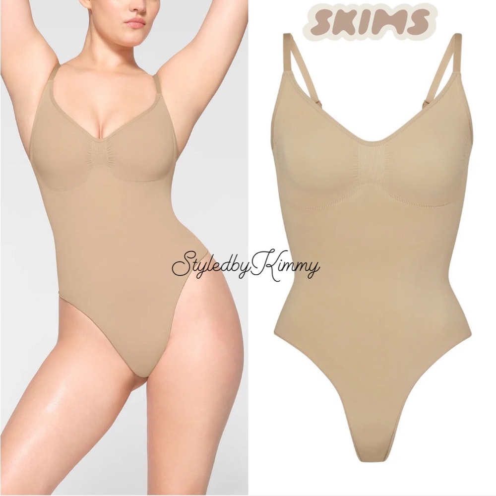 Skims Shapewear Bodysuit THONG BODYSUIT NWOT S